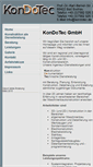 Mobile Screenshot of kondotec.de